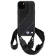BMW M Edition Carbon Stripe & Strap case for iPhone 15 / 14 / 13 - black