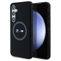BMW M Silicone Printed Ring MagSafe case for Samsung Galaxy S24+ - black