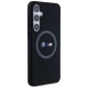 BMW M Silicone Printed Ring MagSafe case for Samsung Galaxy S24+ - black