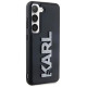 Karl Lagerfeld 3D Rubber Glitter Logo case for Samsung Galaxy S23 - black