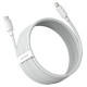 Baseus Simple Wisdom Lightning / USB-C cable 20W 1.5 m 2 pcs - white