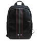 BMW Carbon & Red Stripe backpack for a 16" laptop - black