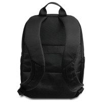 BMW Carbon & Red Stripe backpack for a 16" laptop - black