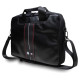 BMW Carbon & Red Stripes bag for a 16" laptop - black