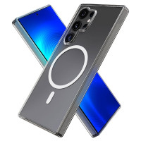 3Mk Protection 3mk MagCase case with magnetic module for Samsung Galaxy S24 Ultra - transparent