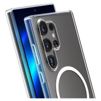 3Mk Protection 3mk MagCase case with magnetic module for Samsung Galaxy S24 Ultra - transparent