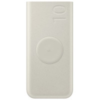 Samsung Powerbank Samsung EB-U2510XUEGEU inductive 10000 mAh 2x USB-C 25W SFC - beige