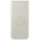 Samsung Powerbank Samsung EB-U2510XUEGEU inductive 10000 mAh 2x USB-C 25W SFC - beige