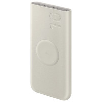 Samsung Powerbank Samsung EB-U2510XUEGEU inductive 10000 mAh 2x USB-C 25W SFC - beige