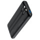 Choetech Powerbank Choetech B654 10000mAh 22.5W USB-A / USB-C / micro USB with built-in USB-C / Lightning cable - black