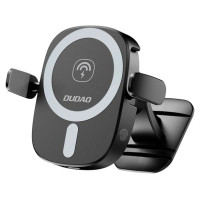 Dudao FW11 Car Phone Holder with 15W Inductive Charger for Air Vent/Cockpit - Black