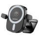 Dudao FW11 Car Phone Holder with 15W Inductive Charger for Air Vent/Cockpit - Black