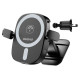 Dudao FW11 Car Phone Holder with 15W Inductive Charger for Air Vent/Cockpit - Black