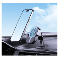 Dudao FW11 Car Phone Holder with 15W Inductive Charger for Air Vent/Cockpit - Black