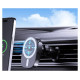 Dudao FW11 Car Phone Holder with 15W Inductive Charger for Air Vent/Cockpit - Black