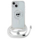 Karl Lagerfeld IML Choupette Head & Cord MagSafe case for iPhone 14 / 13 / 15 - transparent
