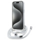 Karl Lagerfeld IML Choupette Head & Cord MagSafe case for iPhone 14 / 13 / 15 - transparent