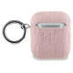Karl Lagerfeld Monogram Choupette Head case for AirPods 1 / 2 - pink
