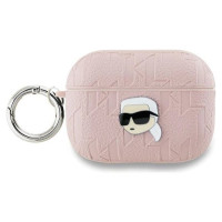 Karl Lagerfeld Monogram Karl Head case for AirPods Pro 2 - pink
