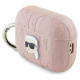 Karl Lagerfeld Monogram Karl Head case for AirPods Pro 2 - pink