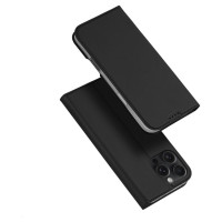 Dux Ducis Skin Pro iPhone 16 Pro Case with Flip and Card Slot - Black