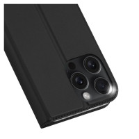Dux Ducis Skin Pro iPhone 16 Pro Case with Flip and Card Slot - Black