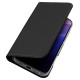 Dux Ducis Skin Pro iPhone 16 Pro Case with Flip and Card Slot - Black