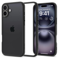 Spigen Ultra Hybrid iPhone 16 Case - Matte Black