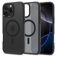 Spigen Ultra Hybrid Mag Case with MagSafe for iPhone 16 Pro - Black