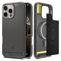 Spigen Rugged Armor MagSafe Case for iPhone 16 Pro Max - Gray