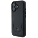 Mercedes Leather Urban iPhone 16 Plus Case - Black