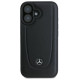 Mercedes Leather Urban iPhone 16 Plus Case - Black