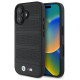 BMW M Perforated And Stitched Line MagSafe case for iPhone 16 - black
