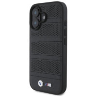 BMW M Perforated And Stitched Line MagSafe case for iPhone 16 - black