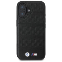 BMW M Perforated And Stitched Line MagSafe case for iPhone 16 - black