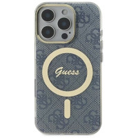 Guess IML 4G MagSafe iPhone 16 Pro Case - Blue