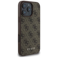 Guess 4G Classic iPhone 16 Pro Max Case - Brown