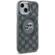 Karl Lagerfeld IML Monogram Karl & Choupette Head MagSafe iPhone 15 Case - Black