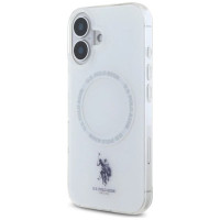U.s. Polo Assn. US Polo IML Ring MagSafe iPhone 16 Case - White