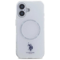 U.s. Polo Assn. US Polo IML Ring MagSafe iPhone 16 Case - White