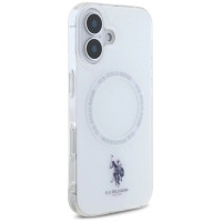 U.s. Polo Assn. US Polo IML Ring MagSafe iPhone 16 Case - White