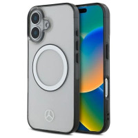 Mercedes Printed Logo MagSafe iPhone 16 Case - Clear