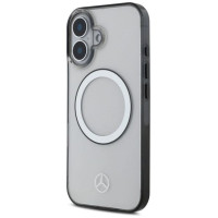 Mercedes Printed Logo MagSafe iPhone 16 Case - Clear