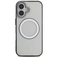 Mercedes Printed Logo MagSafe iPhone 16 Case - Clear