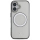 Mercedes Printed Logo MagSafe iPhone 16 Case - Clear