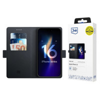 3Mk Protection 3mk Wallet Case for iPhone 16 - Black