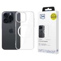 3Mk Protection 3mk Clear MagCase Case for Apple iPhone 16 Pro - Transparent