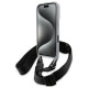 BMW M Edition Carbon Stripe & Strap iPhone 16 Case - Gray