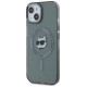 Karl Lagerfeld KLHMP15SHLSCHK iPhone 15 6.1" black/black hardcase IML Metal Choupette Head MagSafe