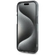 Karl Lagerfeld KLHMP15SHLSCHK iPhone 15 6.1" black/black hardcase IML Metal Choupette Head MagSafe